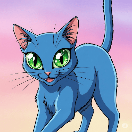 The Diamond Eye Cat